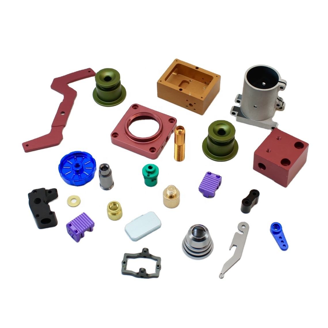 Factory High Precision Custom CNC Milling and Turning Metal Parts Processing 5-axis Wire Cutting EDM Support Bracket Service